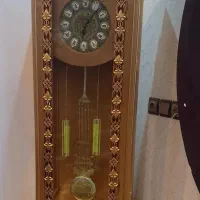 ساعت ایستاده سلطنتی طلایی .سالم و بسیارشیک