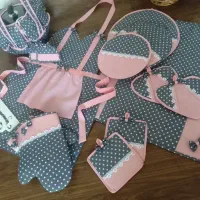 دوخت انواع سرویس آشپزخونه|سفره، حوله، دستمال آشپزخانه|تهران, شهرک بعثت|دیوار