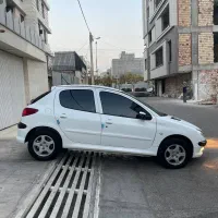 206 تیپ ۳ پانوراما درحد صفر گارانتی فعال|خودرو سواری و وانت|قزوین, |دیوار