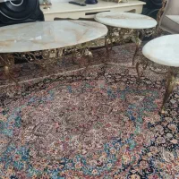 میز جلو مبلی و بوفه برنز