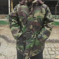 کاپشن چریکی استتار woodland آمریکایی
