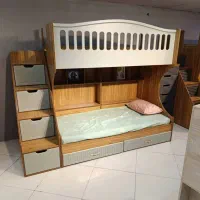 ساخت انواع تخت دو طبقه|تخت و سرویس خواب|قم, قلعه کامکار|دیوار