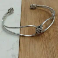 دستبند دست ساز نقره