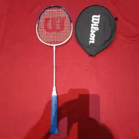 فروش فوری راکت بدمینتون اصل ویلسون اورجینال(قدیمی)|ورزش‌های توپی|تهران, شهرک آزادی|دیوار