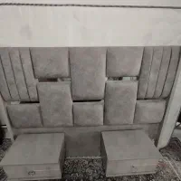 سرویس تخت خواب دونفره همراه با میز ارایش و تشک|تخت و سرویس خواب|مهاباد (آذربایجان غربی), |دیوار