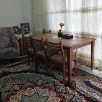 میز نهارخوری|میز و صندلی غذاخوری|بجنورد, |دیوار