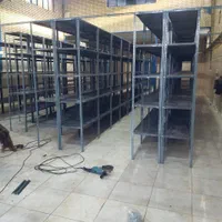 چهارپایه طوسی قفسه با استحکام بالا