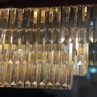 لوستر سه ردیف طول ۹۰ سانت بسیار شیک