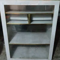 میز ویترینی کشو دار ۳عدد ام دی اف