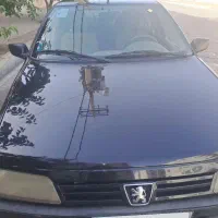 فروش پژو 405 بنزینی مشکی مدل 97 بدون رنگ