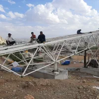 جوشکاری. اجرای پوشش.وسازه فضایی