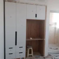 دکوراسیون پاندا چوب|کتابخانه، شلف، قفسههای دیواری|مشهد, الهیه|دیوار