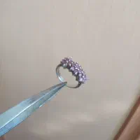 انگشتر نقره زنانه یاقوت برمه اصل|جواهرات|ارومیه, |دیوار