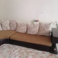 مبل راحتی هفت نفره ال به همراه میز|مبلمان خانگی و میز عسلی|کرج, شهرک علی ابن ابیطالب (کوثر)|دیوار