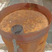 بخاری هیزمی/نان سنگک