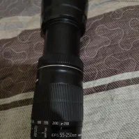 لنز 55 250 کنون mm55-250 canon|دوربین عکاسی و فیلم‌برداری|تهران, نیروی هوایی (پیروزی)|دیوار