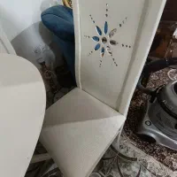 میز نهارخوری گرد|میز و صندلی غذاخوری|پیشوا, |دیوار