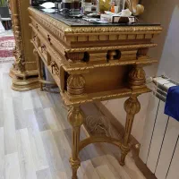 اینه و کنسول چوب راش|بوفه، ویترین، کنسول|ارومیه, |دیوار