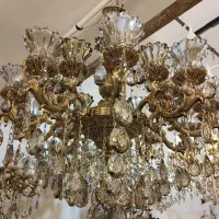 لوستر برنز. مدل ستاره ۴۷۳|لوستر و چراغ آویز|قم, خداکرم|دیوار