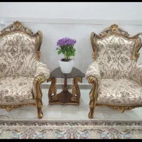 مبلمان سلطنتی 9نفره|مبلمان خانگی و میز عسلی|ابهر, |دیوار