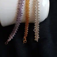 دستبند و گردنبند کریستالی رنگ ثابت|بدلیجات|سنندج, |دیوار