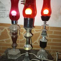 3عدد آباژور قدیمی سالم وزیبا|کلکسیون اشیاء عتیقه|کرمان, |دیوار