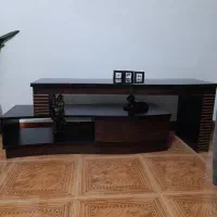 میزتلویزیون چوبی