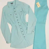 مانتو شلوار cyan