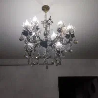 لوستر 4شاخه و 8شعله|لوستر و چراغ آویز|اراک, |دیوار