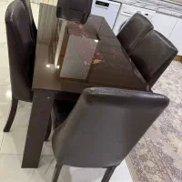 میز ناهار خوری 6 نفره سالم