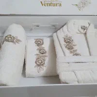 حوله حمام ventura ترک ۴ تکه