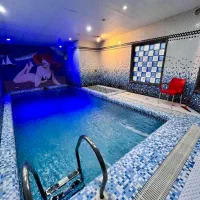 ویلا تریبلکس نزدیک ساحل استخر دار با سونا خشک