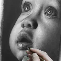 نقاشی چهره ،‌ هایپر رئال