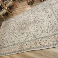 یک فرش دست بافت تبریز چله ابریشم ، خطیبی ، 6متری|فرش|تهران, پرواز|دیوار