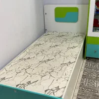 سرویس خواب کودک و نوجوان (تخت،کمد،ویترین +تشک طبی