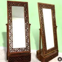 آینه کنسول گره چینی تمام  چوب