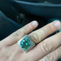 انگشتر دستبند گردبند تسبیح نقره موزانایت تایلند|جواهرات|تهران, شهرک طالقانی|دیوار