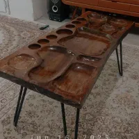 میز مزه روستیک