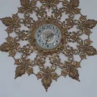 ساعت دیواری برنج