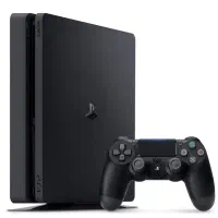 ps4 slim  دو دسته اورجینال یک ترابایت