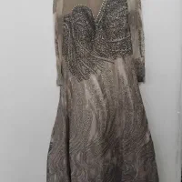 لباس مجلسی سنگ دوزی شده