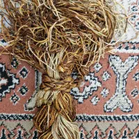 پرده ریسه ای شاین دار صلایی|پرده، رانر، رومیزی|تهران, کوهک|دیوار