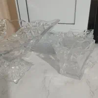 میوه خوری پیش دستی پیاله و جا کاردی