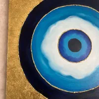 تابلوی چشم زخم کار دست|تابلو، نقاشی، عکس|کاشمر, |دیوار