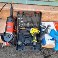 3قلم دلر شارژی ko آمریکایی فرز متوسط دلر چکشی درل|ماشینآلات صنعتی|مشهد, طلاب|دیوار