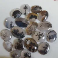 ۲۰ عدد سنگ شجر  چندتای انگشتر  یکسری نگین توافقی|زیورآلات و اکسسوری|اصفهان, ارداجی|دیوار