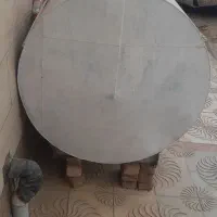 تانکر ورق سفید گالوانیزه  جای اب سالم ومحکم