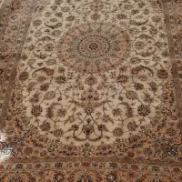 یک جفت فرش دستباف ۹ متری  نائینی نو