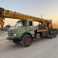 جرثقیل بنز جفت ۱۳ تن