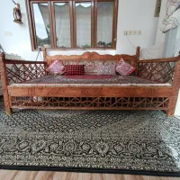 تخت الاچیق چوبی|کافیشاپ و رستوران|صومعهسرا, |دیوار